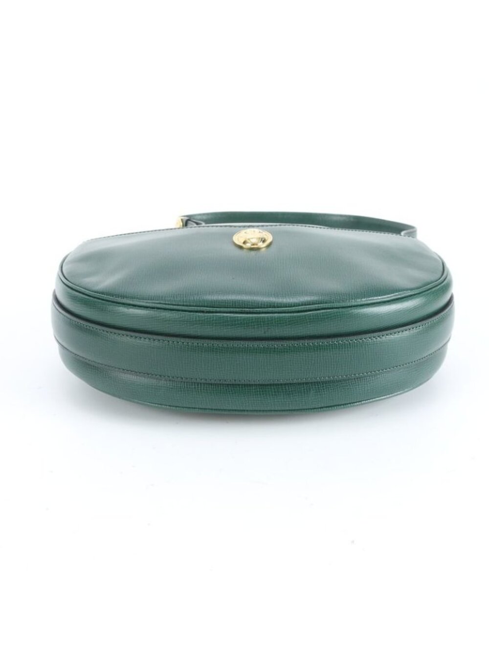 ★SOLD★ Dior Vintage Green Leather Shoulder Bag Crossbody Rem - Picture 5 of 9
